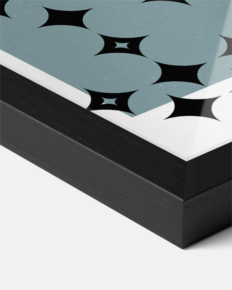 Sparkle in Turquoise Poster-WallArtistic