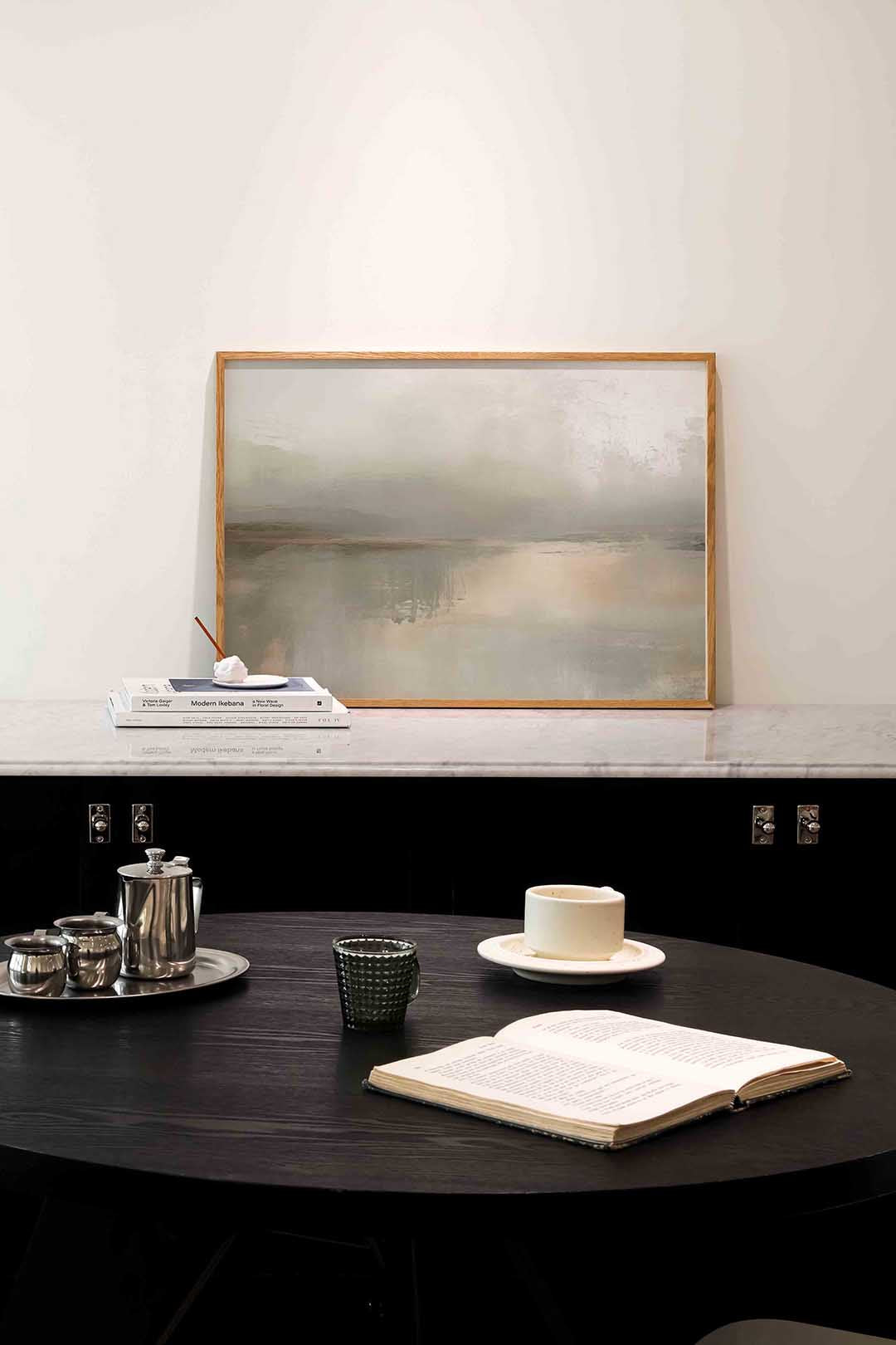 Rustige landschapsimpressie Poster