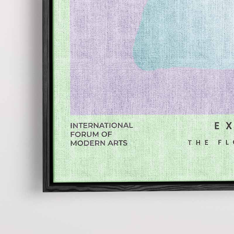De Bloemenbibliotheek Expositie Poster