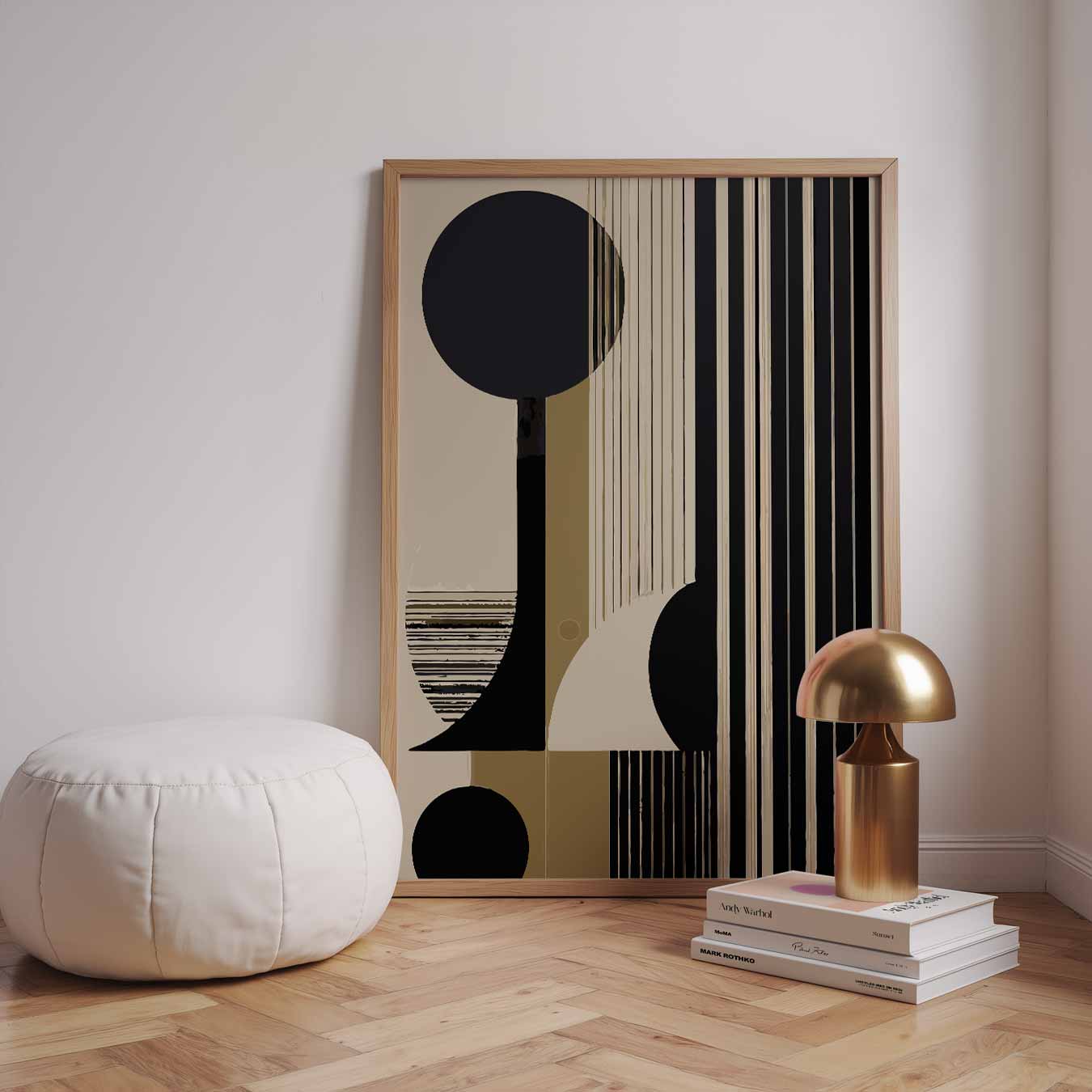 Moderne Abstracte Kunst Poster