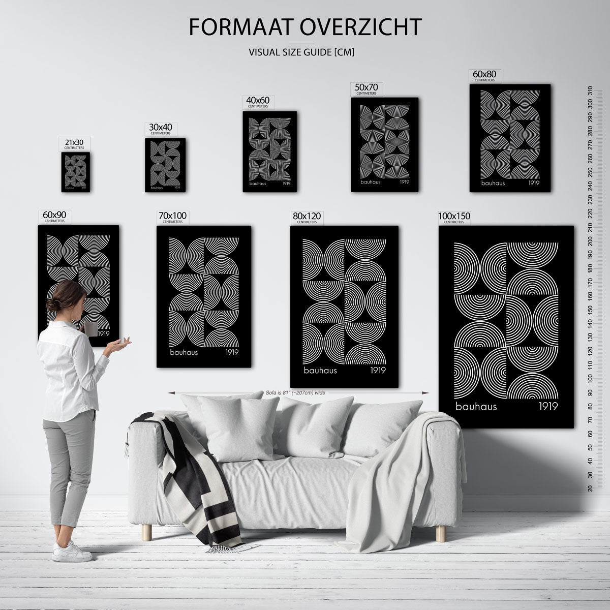Cirkelritme Poster