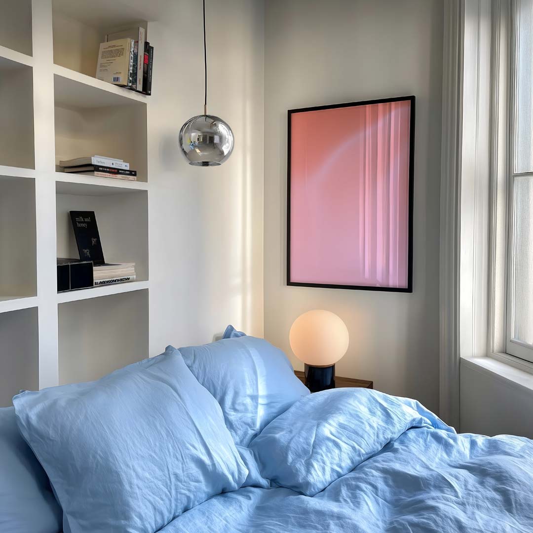 Zachte Roze Droom Poster-WallArtistic