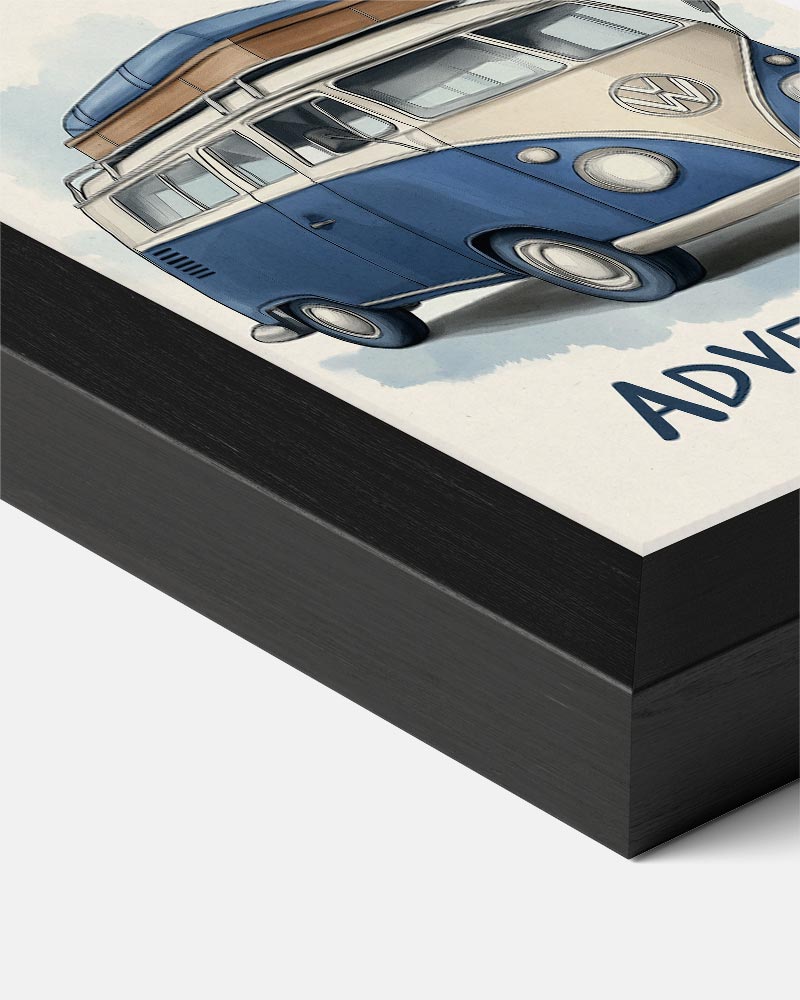 Retro Camper Avontuur Poster