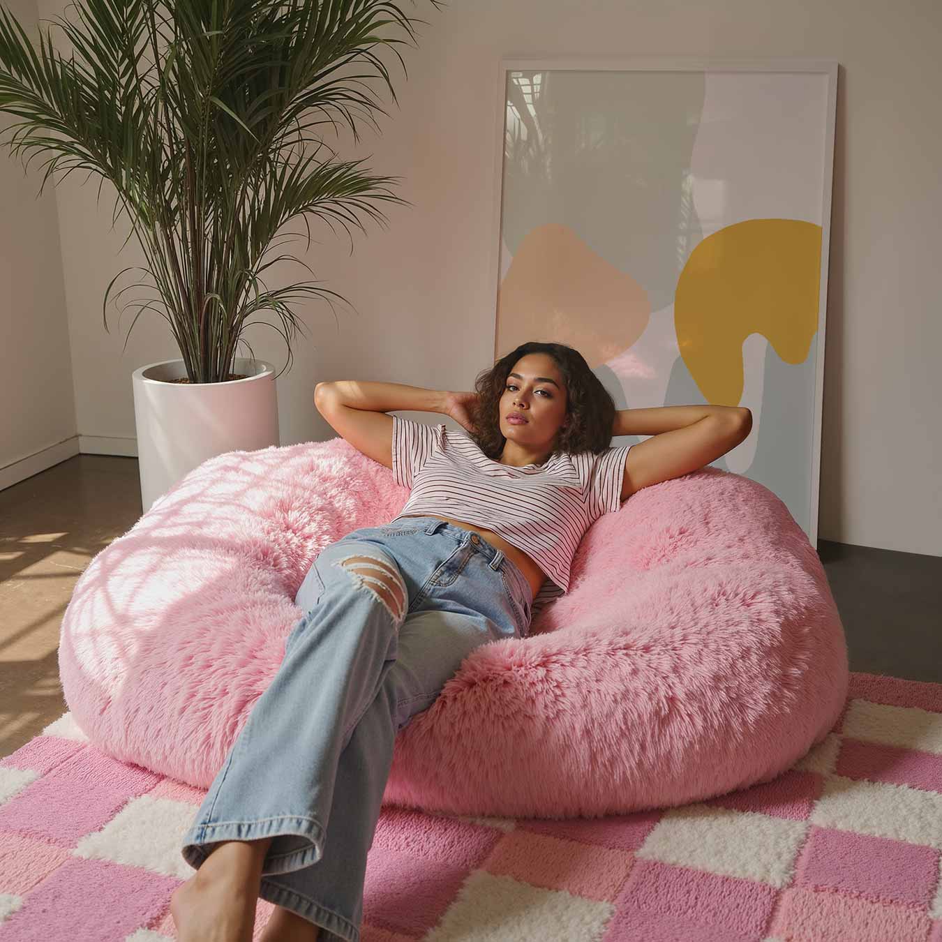 Zachte Organische Vormen Poster-WallArtistic