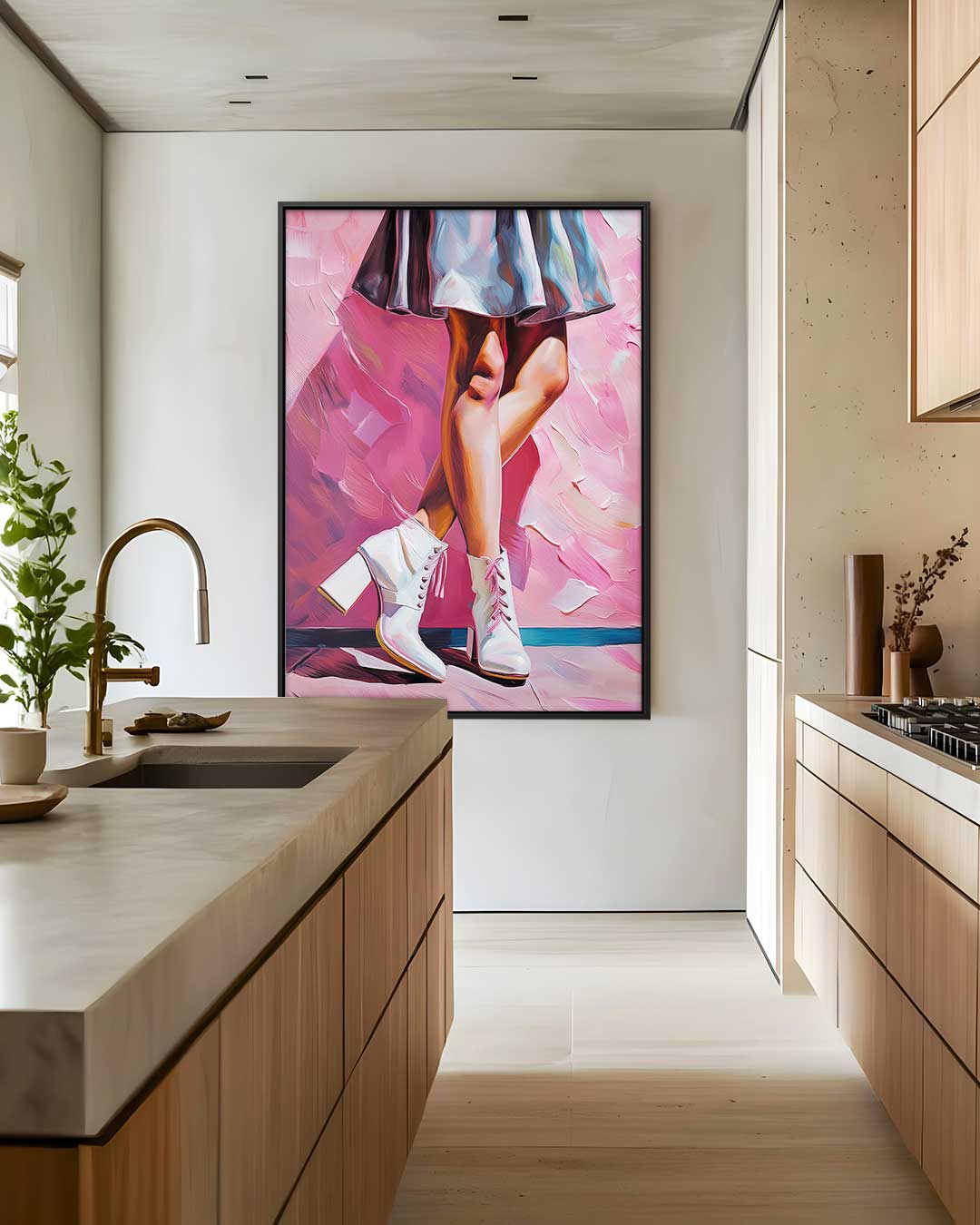Stijlvolle Stedenwandeling Kunstwerk-canvas-dibond-plexiglas-wanddecoratie-WallArtistic