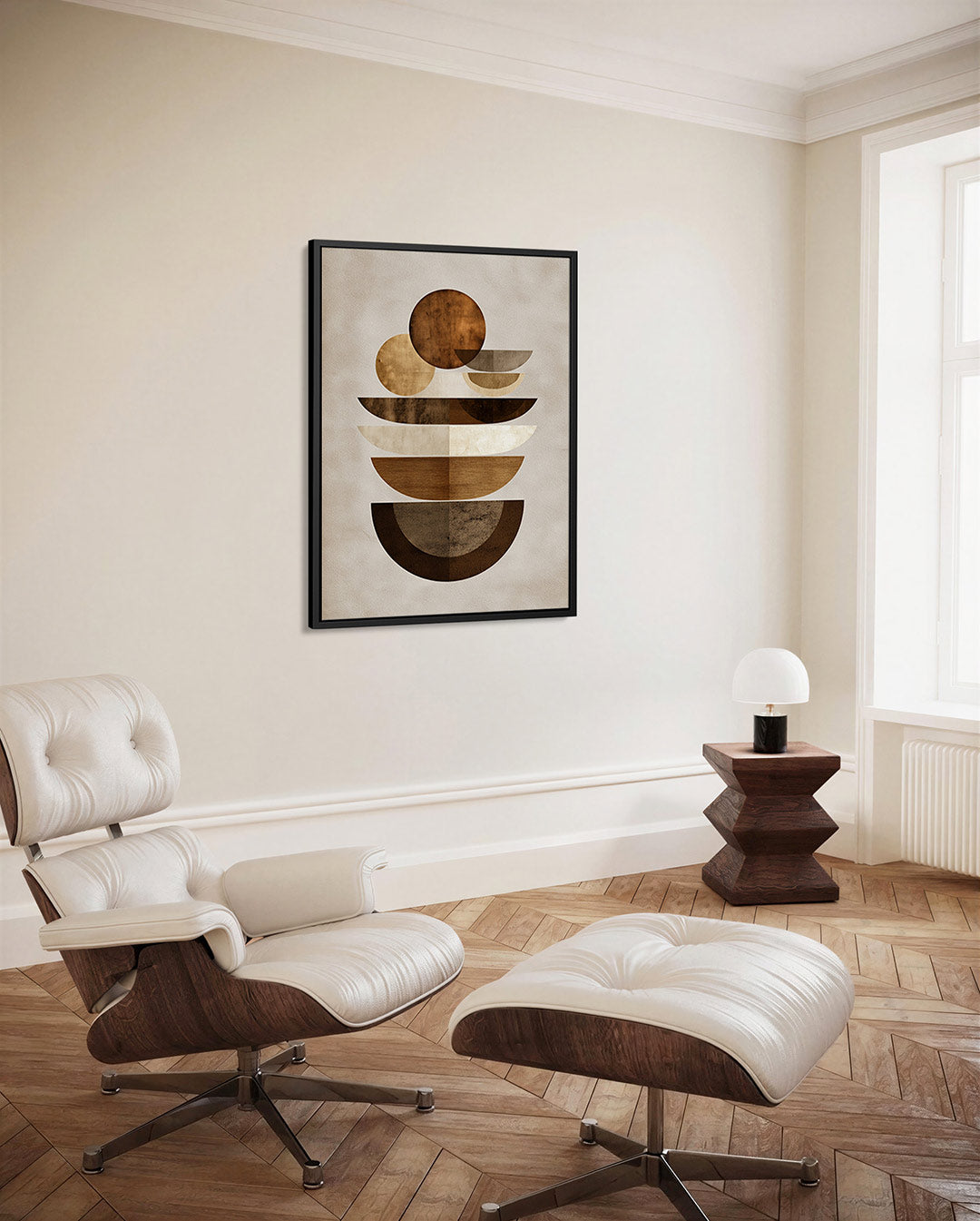 Geometrische vormen Kunstwerk