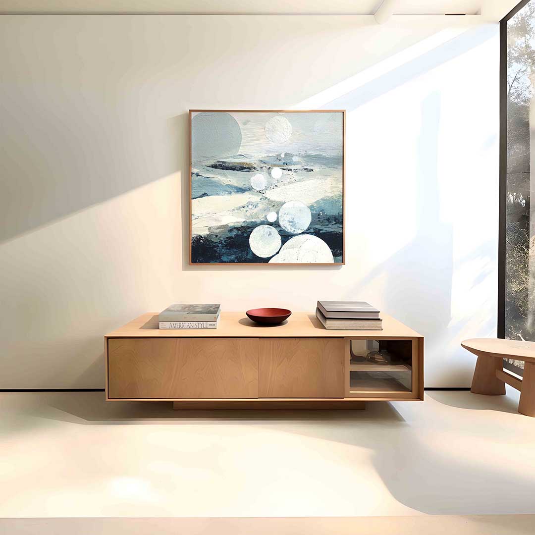 Abstracte cirkels Poster