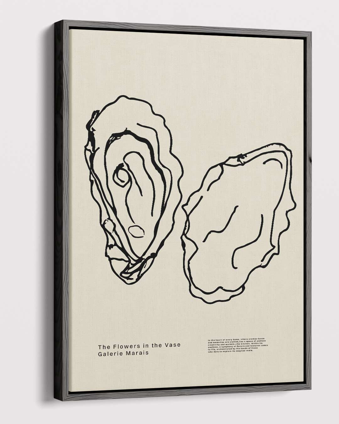 Oesterlijnenschets Kunstwerk-canvas-dibond-plexiglas-wanddecoratie-WallArtistic