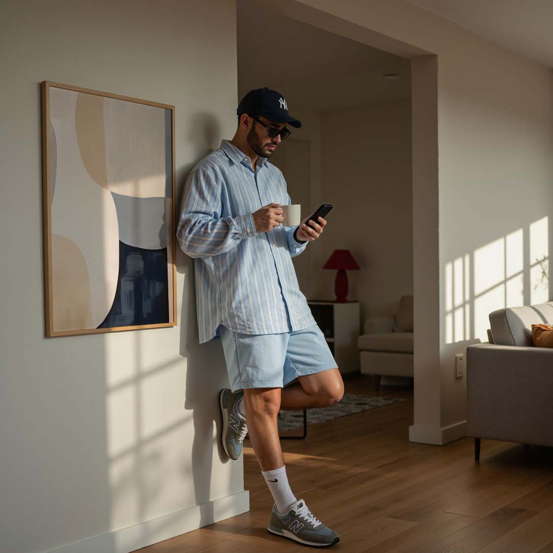 Moderne Abstracte Vormen Poster-WallArtistic