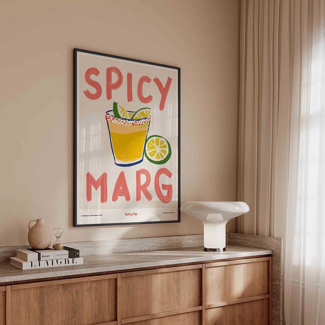 Spicy marg Poster