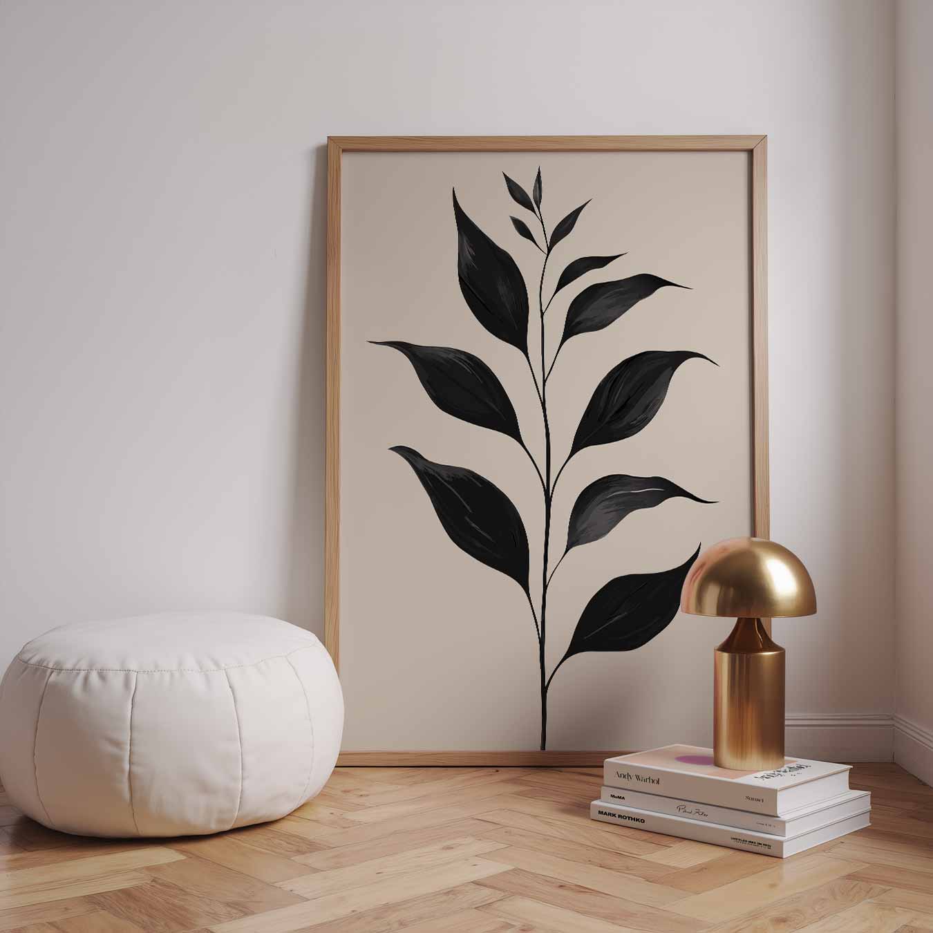 Minimalistische Botanische Poster