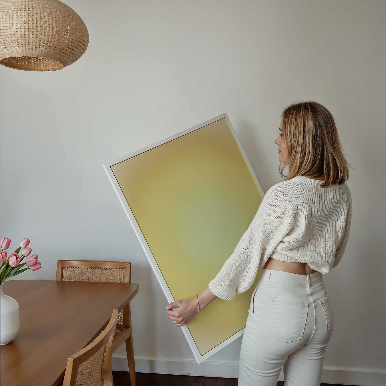 Zonsondergang Dromer Poster-WallArtistic