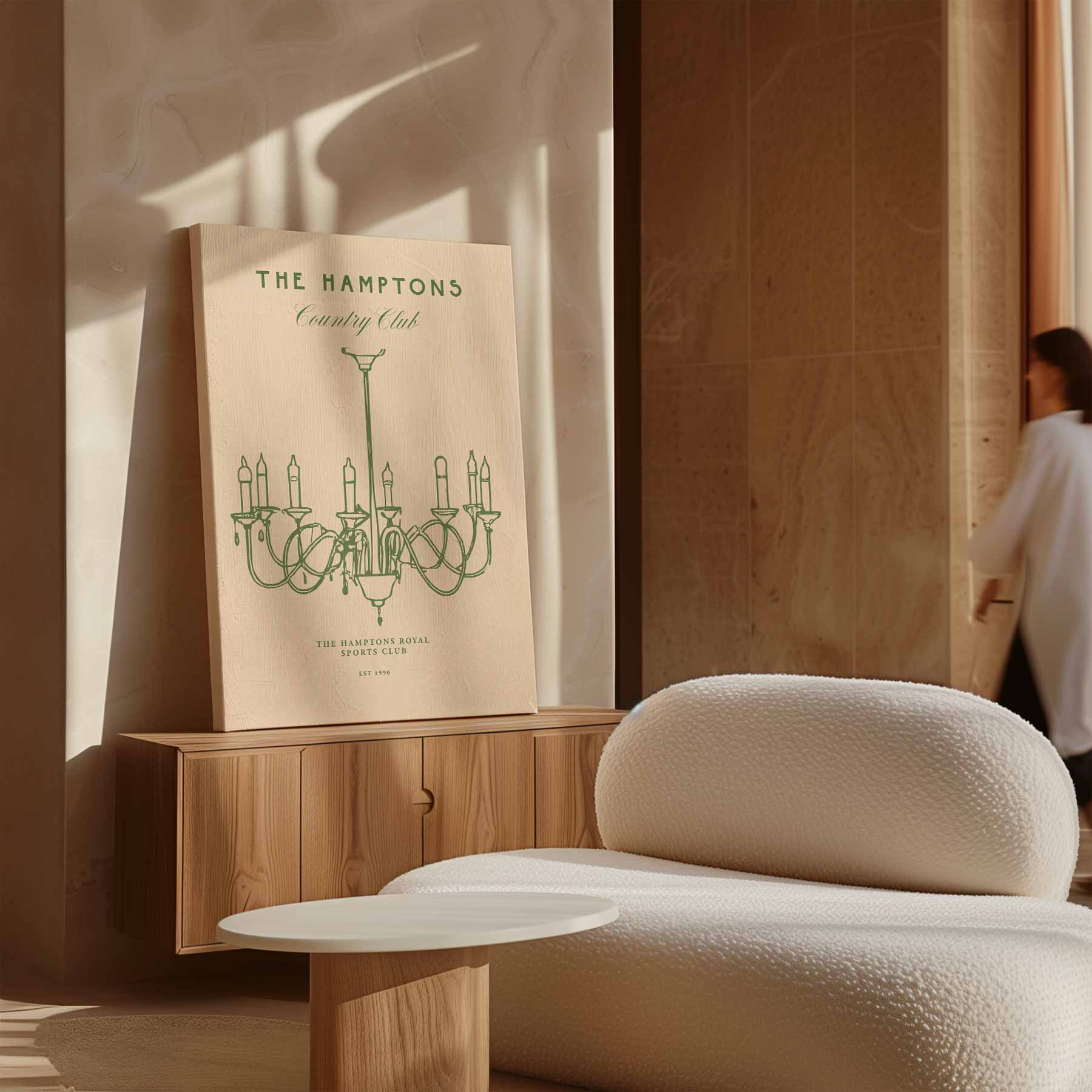 Elegante Kroonluchter Illustratie Kunstwerk-canvas-dibond-plexiglas-wanddecoratie-WallArtistic