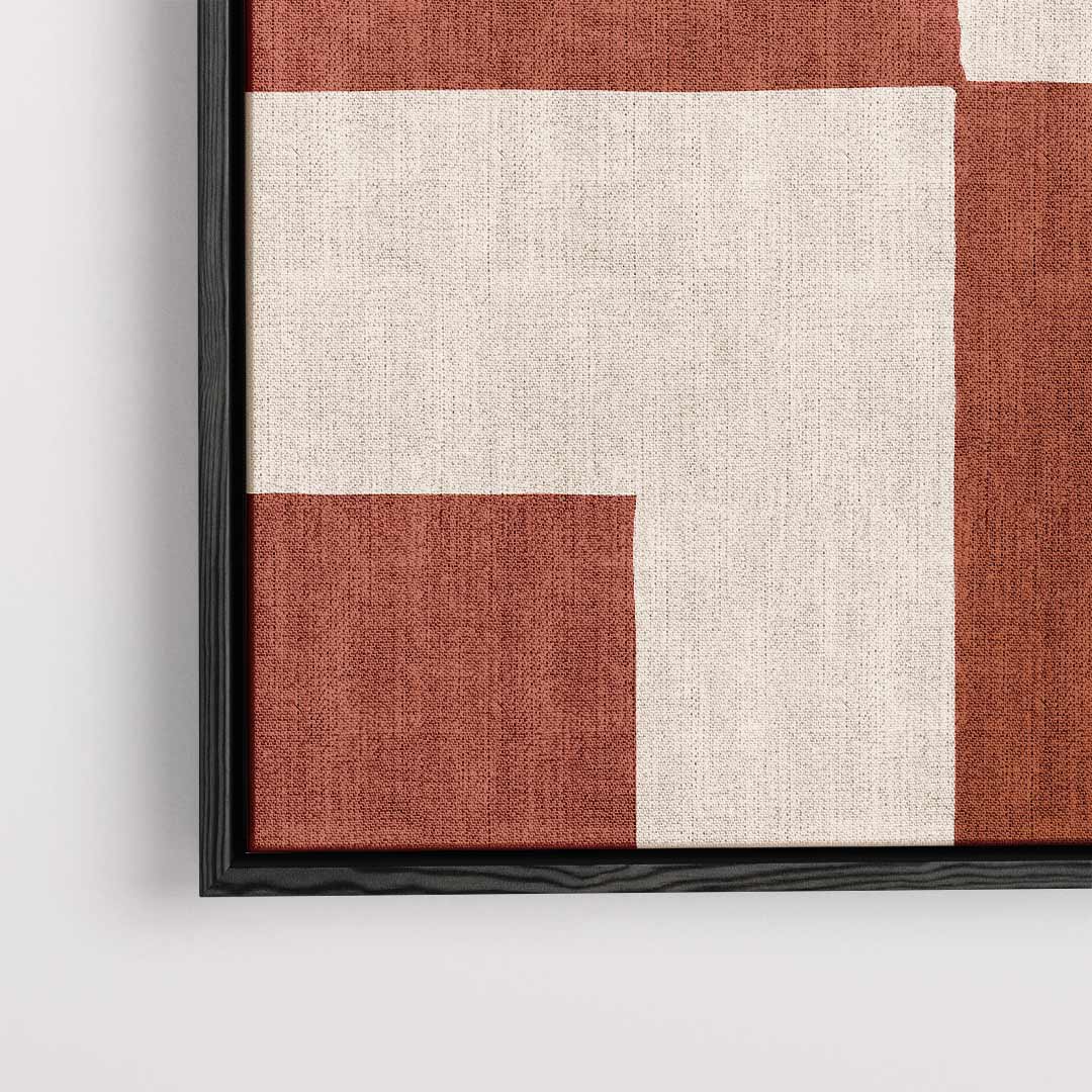 Modern Abstract Geometrisch Kunstwerk Kunstwerk-canvas-dibond-plexiglas-wanddecoratie-WallArtistic