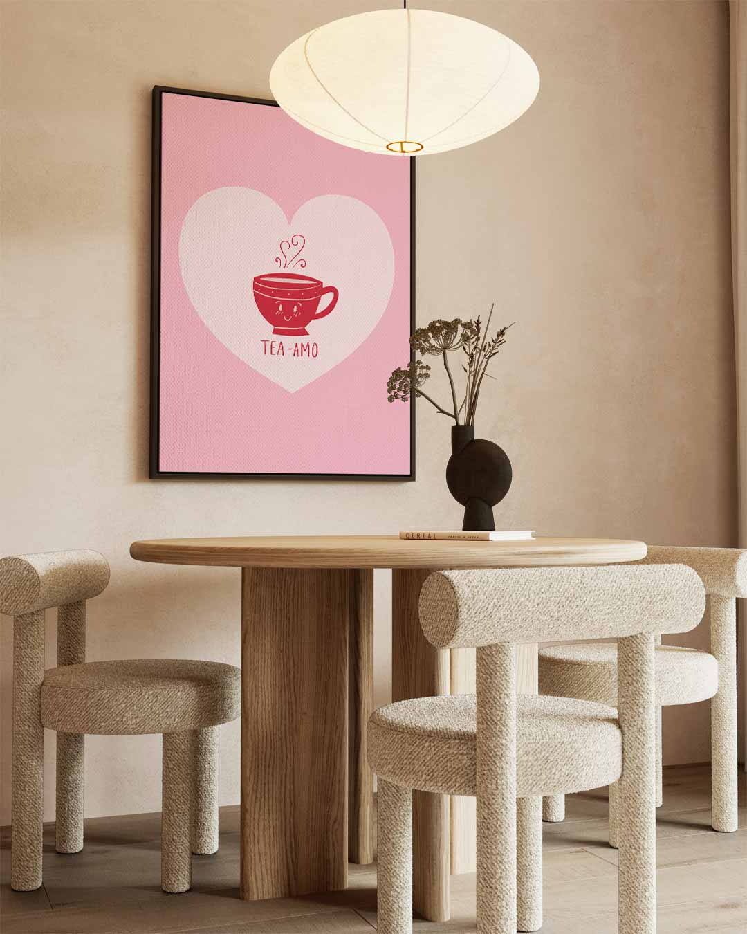 Tea-Amo Hart Poster Kunstwerk-canvas-dibond-plexiglas-wanddecoratie-WallArtistic