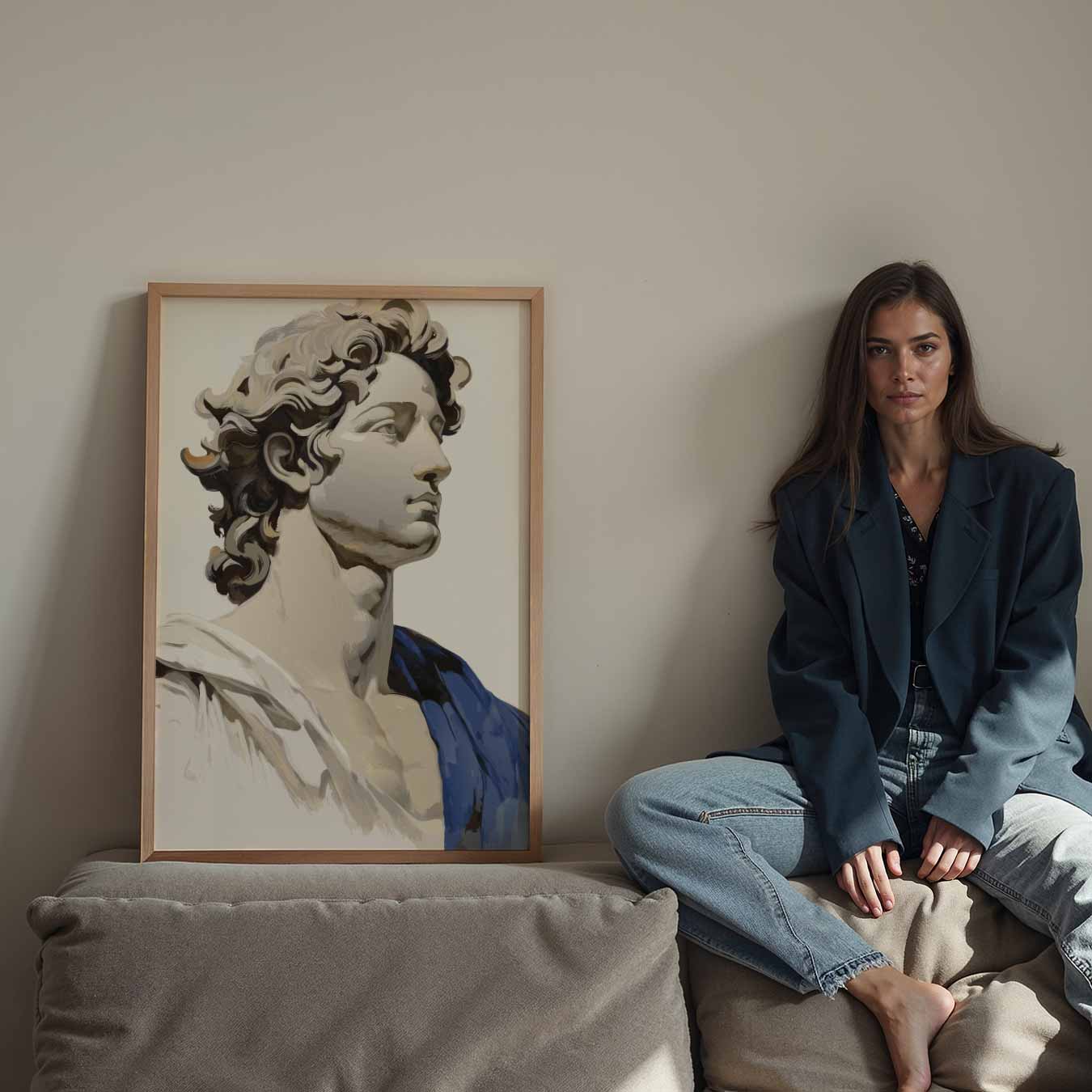 Klassieke Kracht Poster-WallArtistic