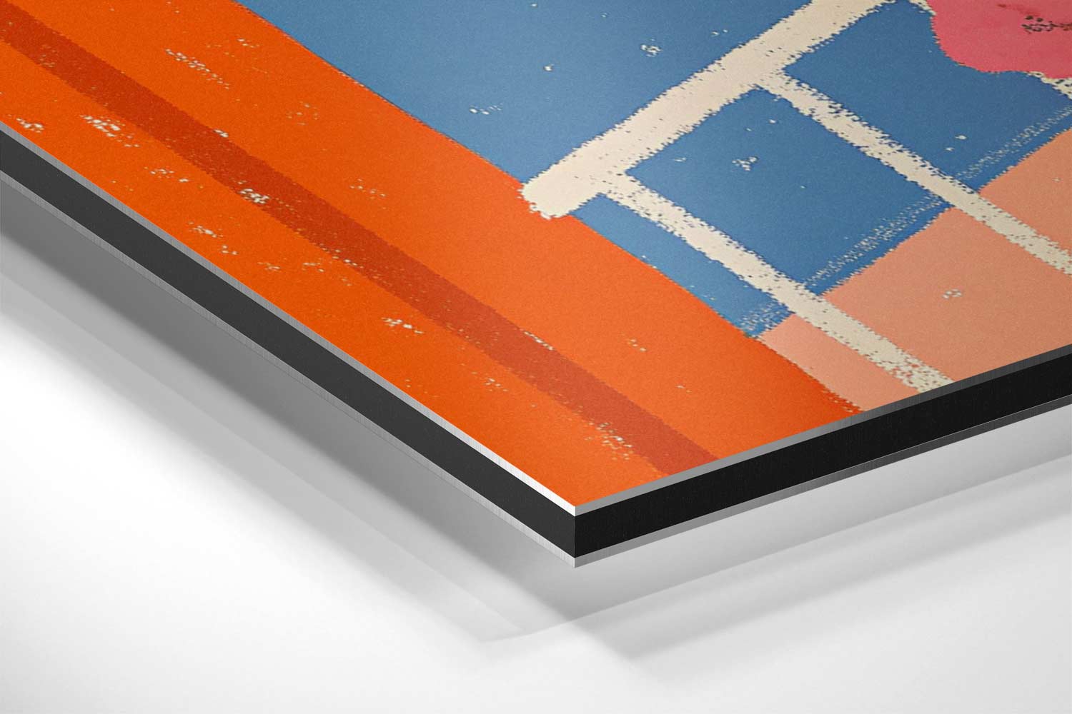 Uitzicht op Bloemrijke Haven Kunstwerk-canvas-dibond-plexiglas-wanddecoratie-WallArtistic