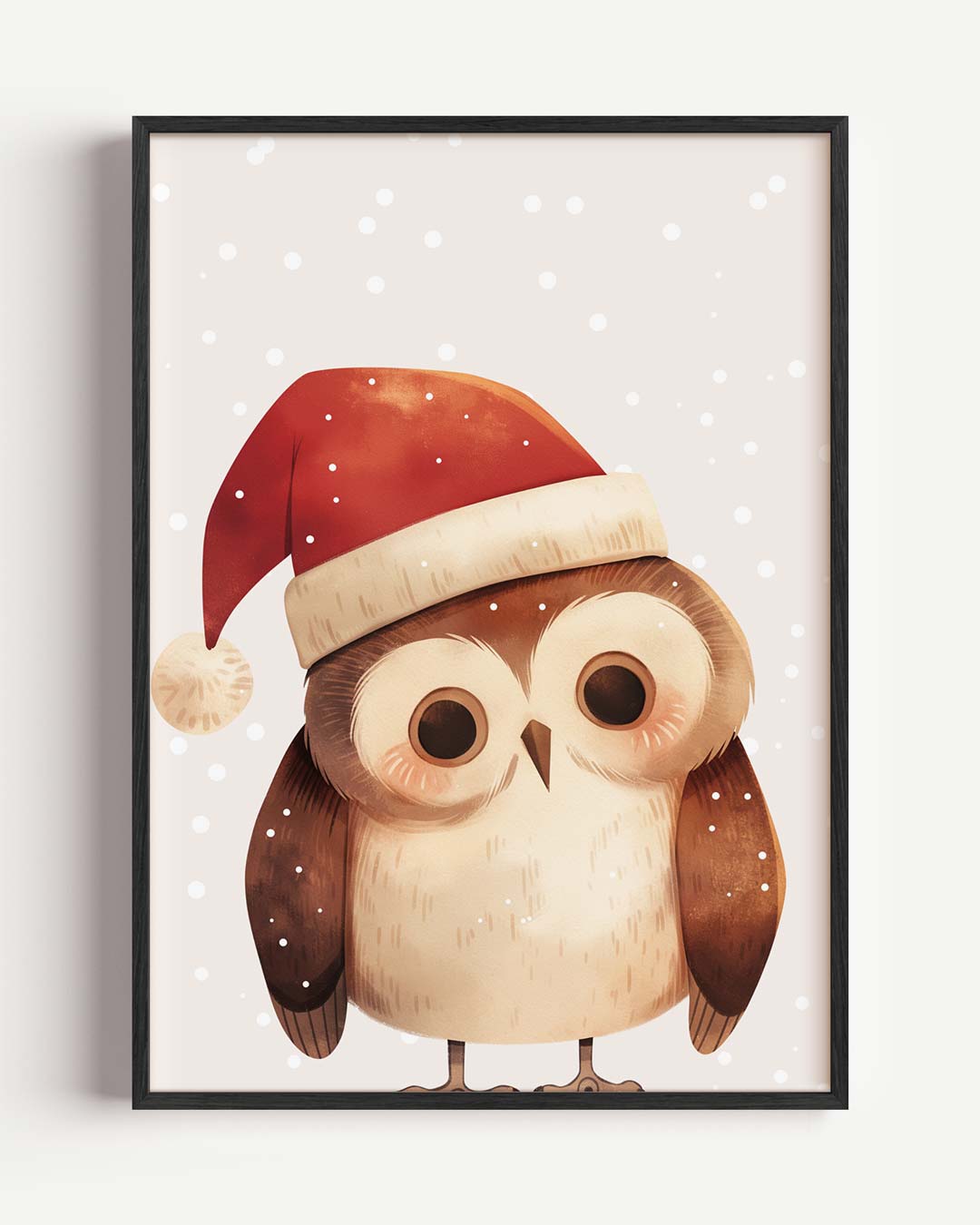 Winterse Uilenposter