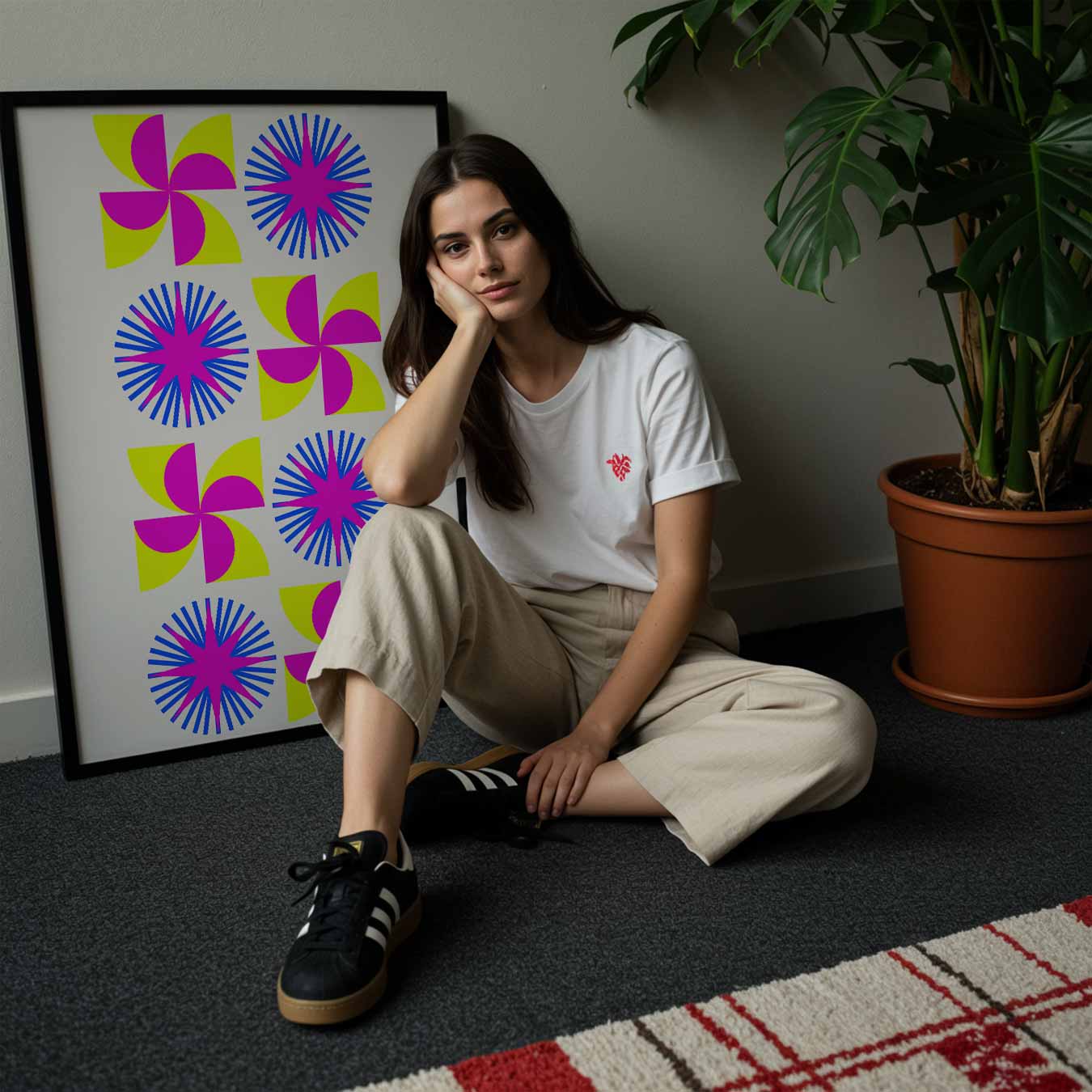 Retro Vibes Kunstposter