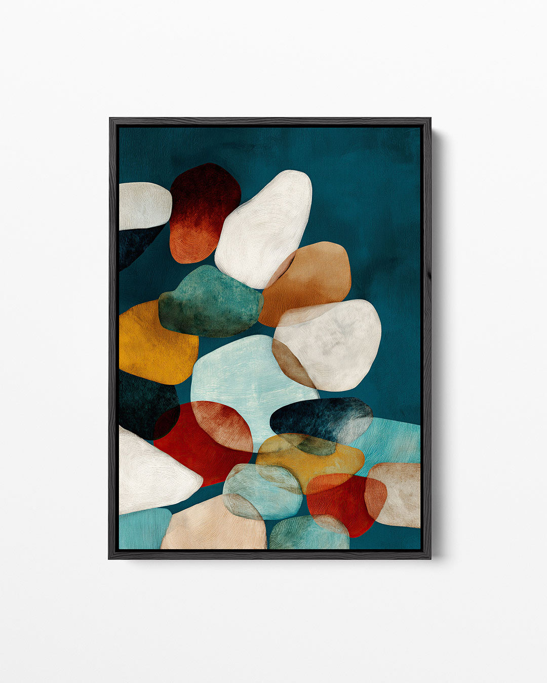 Organische vormen compositie Kunstwerk