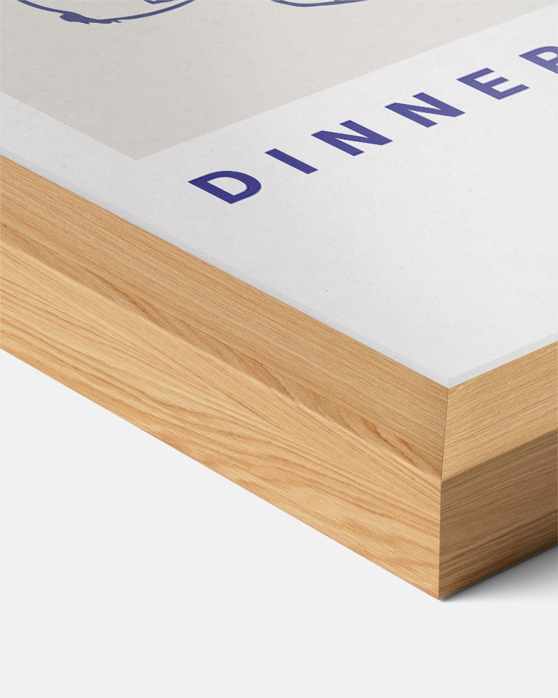 Stijlvolle Dinner Party Poster-WallArtistic