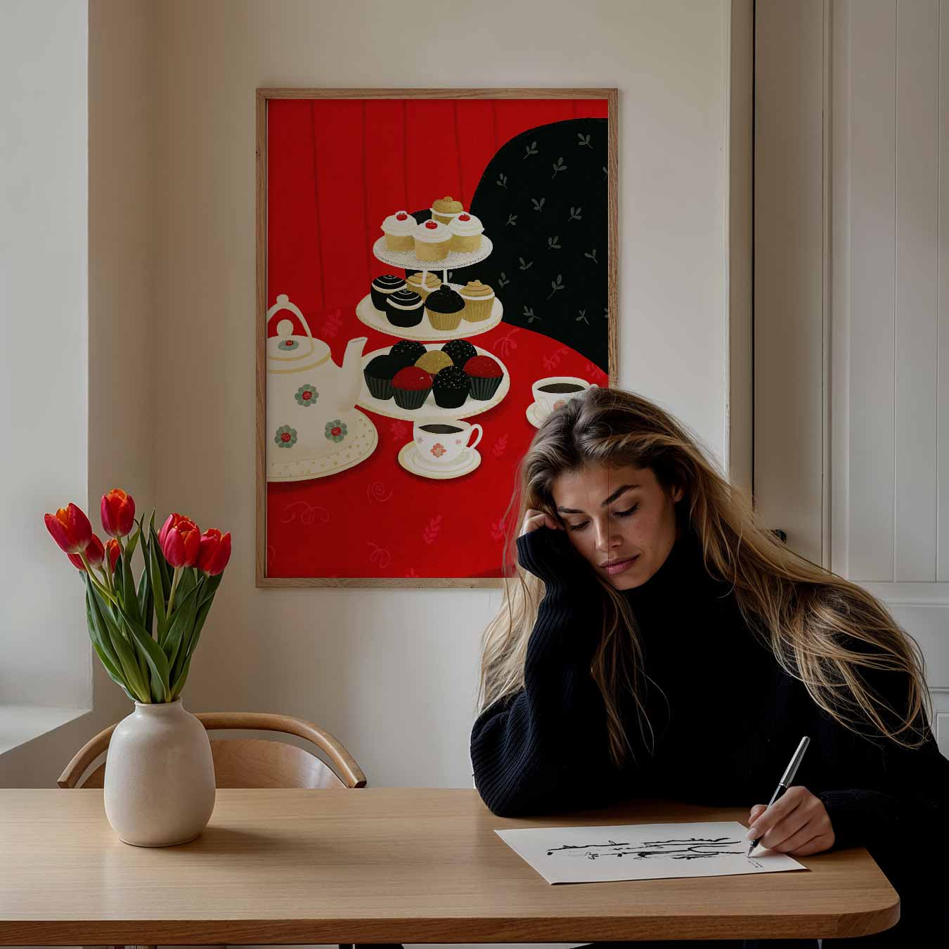 High Tea Verwennerij Poster
