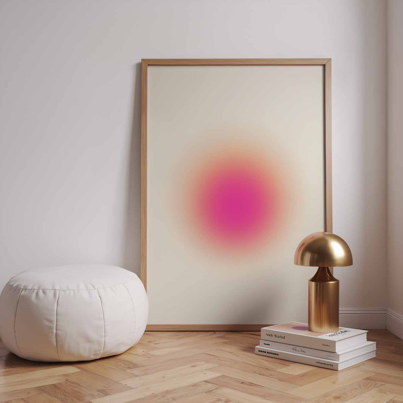 Stralende Zonsondergang Print Poster-WallArtistic