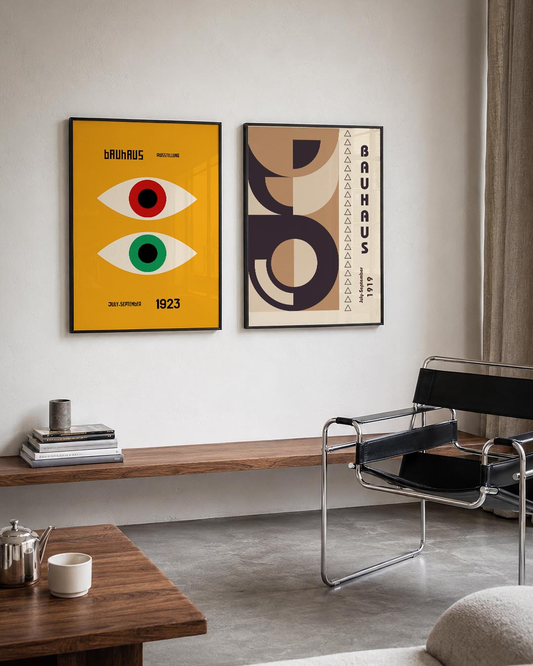 Oogvormen en kleur Posterset