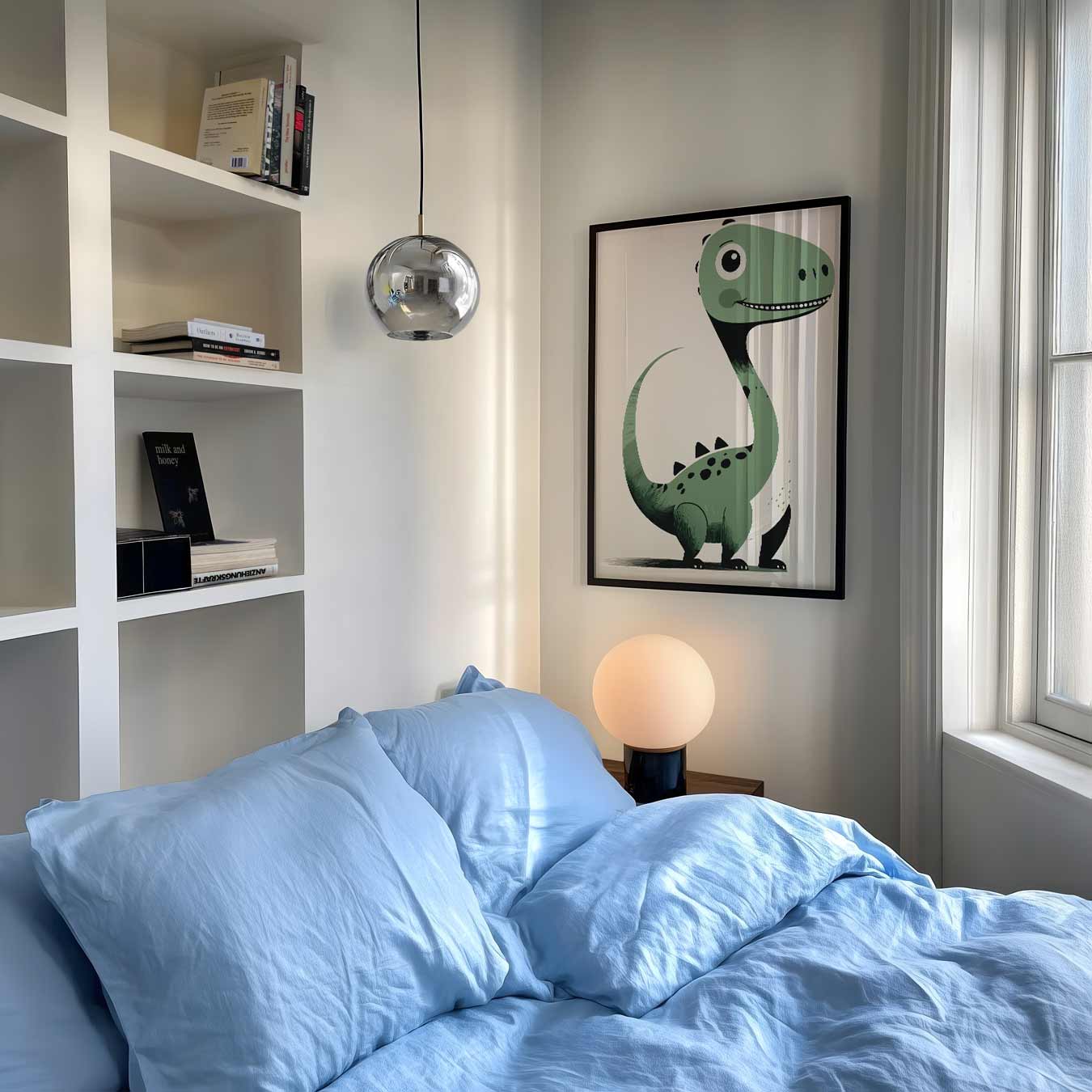 Schattige Dino Vrienden Poster