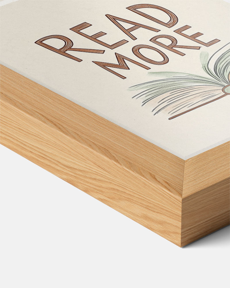 Lees Meer Inspiratieposter