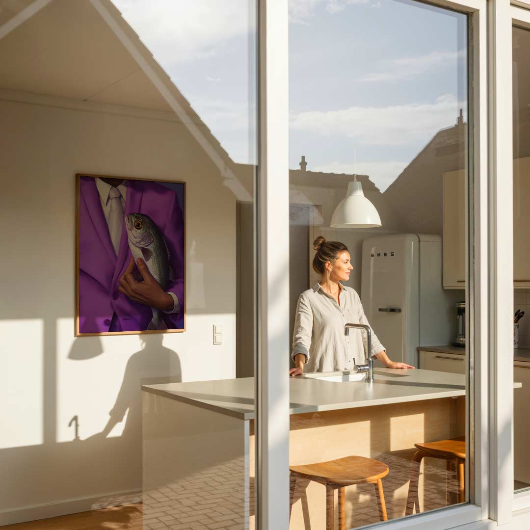 Fashion Meets Nature Poster-WallArtistic