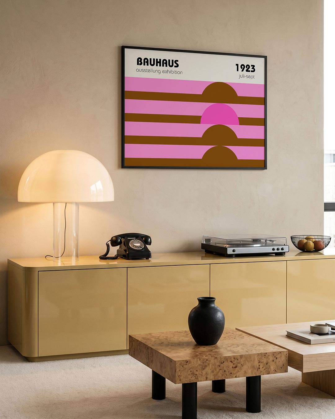 Vormritme en kleur Poster