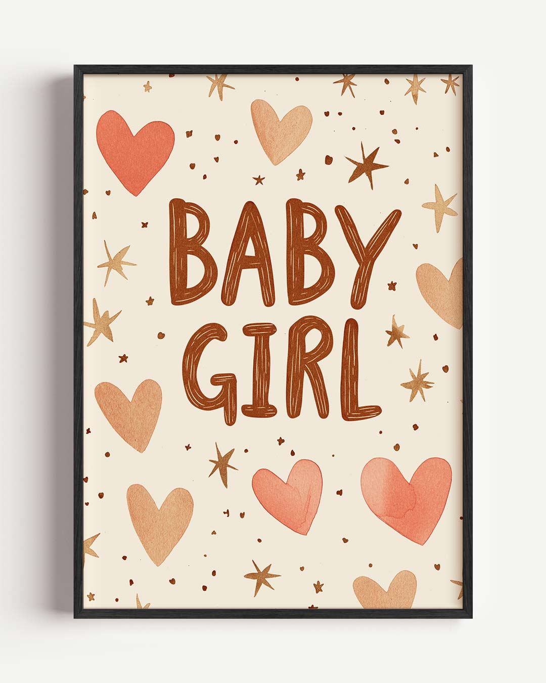 Baby Girl Poster-WallArtistic