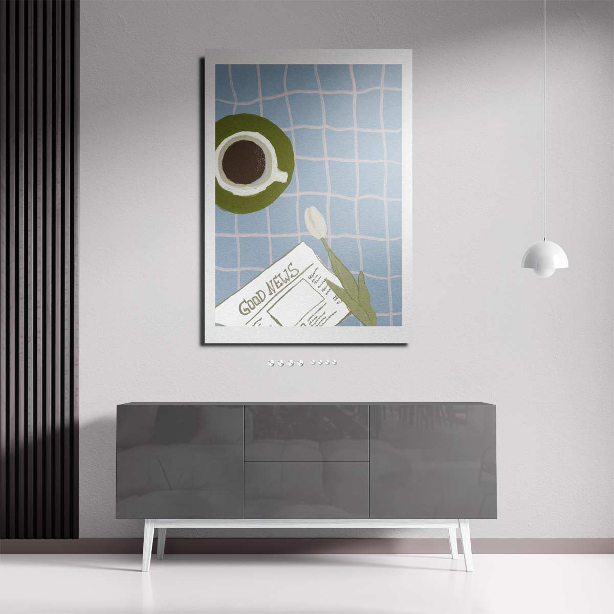 Ochtendmoment van Vreugde Kunstwerk-canvas-dibond-plexiglas-wanddecoratie-WallArtistic