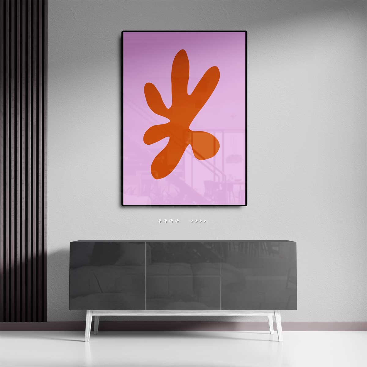 Zonnige Abstractie Kunstwerk-canvas-dibond-plexiglas-wanddecoratie-WallArtistic