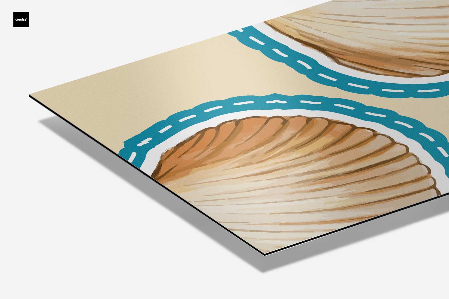 Schelpensymfonie Kunstwerk-canvas-dibond-plexiglas-wanddecoratie-WallArtistic