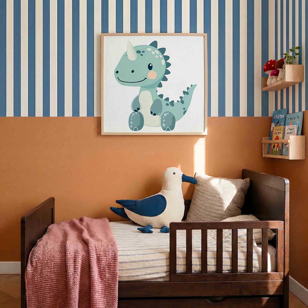 Schattige dinosaurus Poster