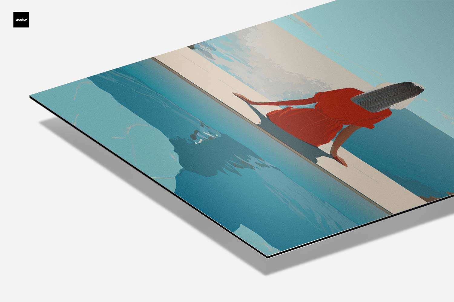 Rust aan de Zee Kunstwerk-canvas-dibond-plexiglas-wanddecoratie-WallArtistic