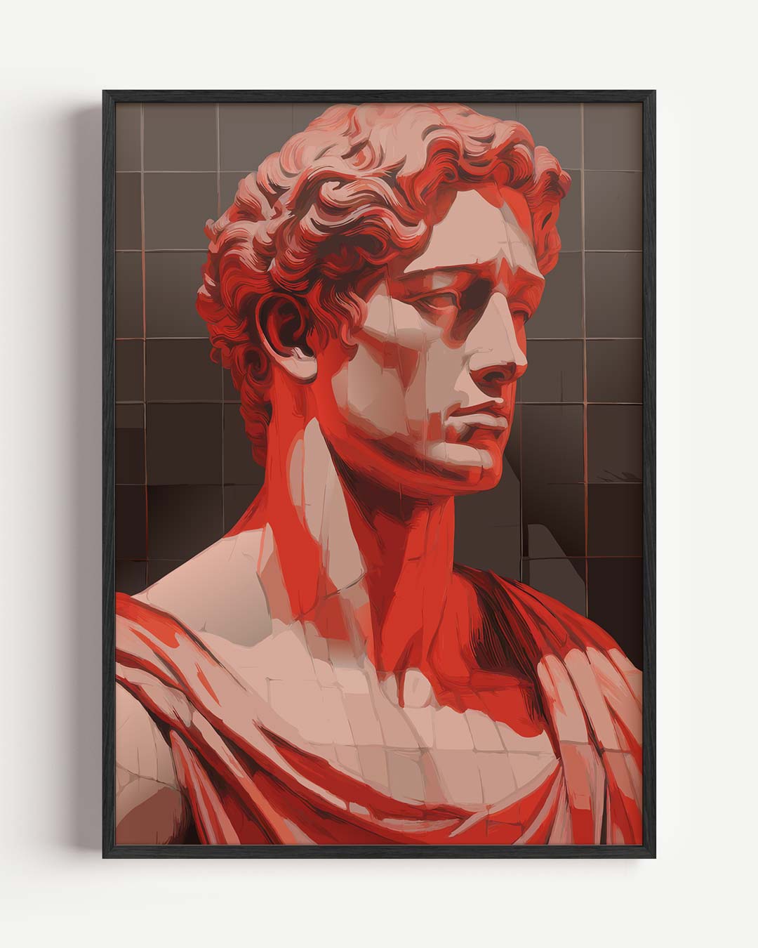 Klassieke Buste Art Poster-WallArtistic