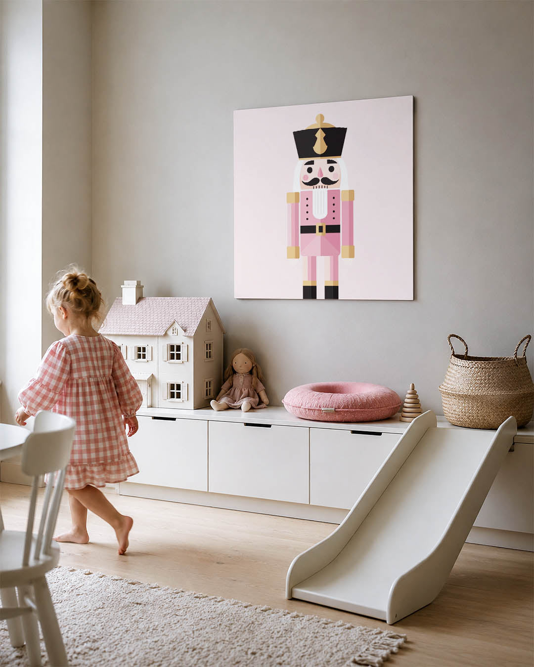 Speelse soldaat Kunstwerk