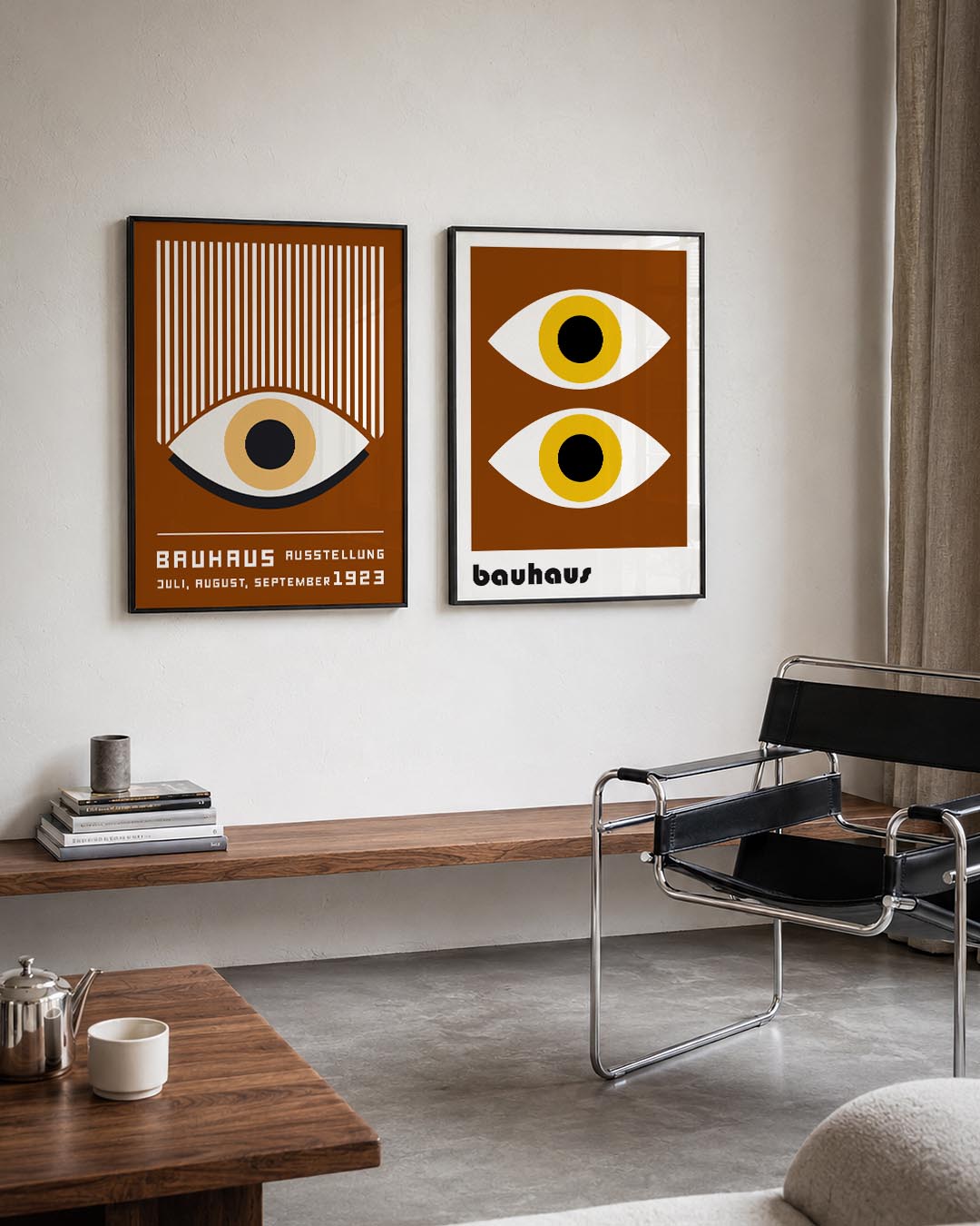 Oog en lijnen Posterset