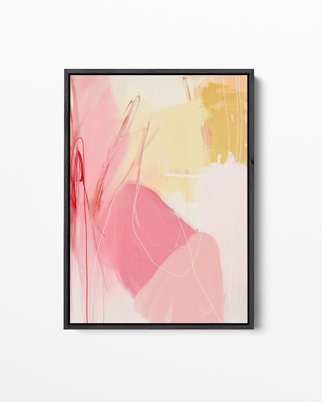 Dynamische kleurvlakken Kunstwerk