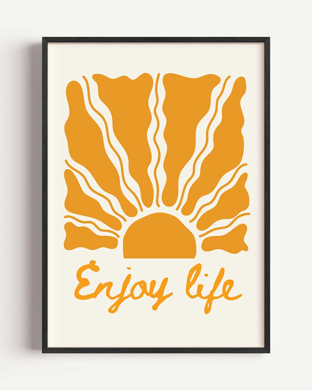 Geniet van het Leven Poster