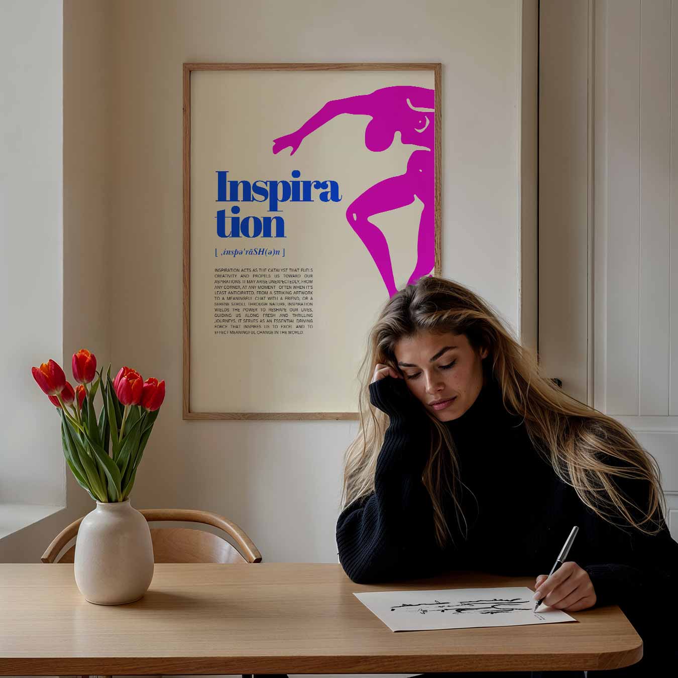 Inspiratie in Beweging Poster