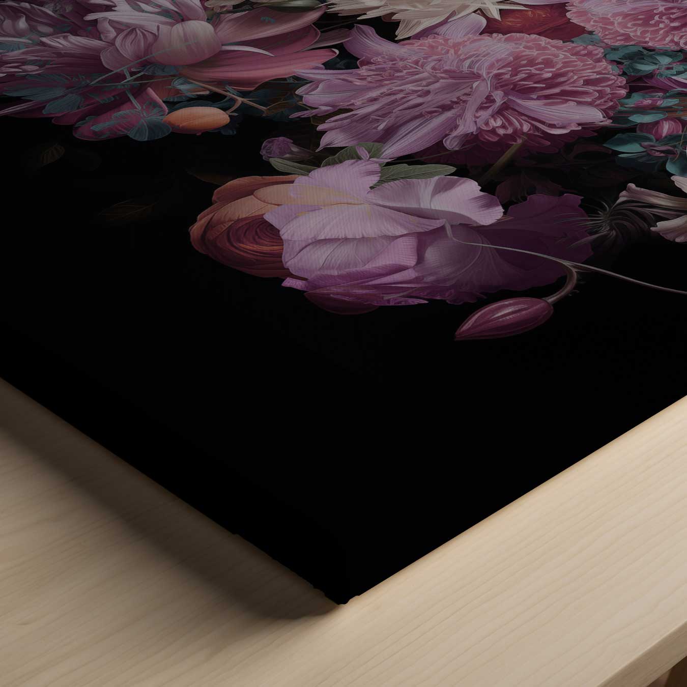 Bloemenpracht Symfonie Kunstwerk-canvas-dibond-plexiglas-wanddecoratie-WallArtistic