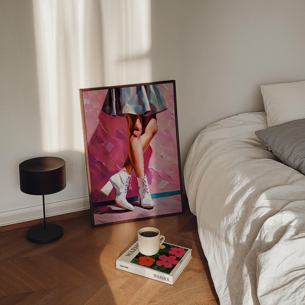 Stijlvolle Mode-Illustratie Poster