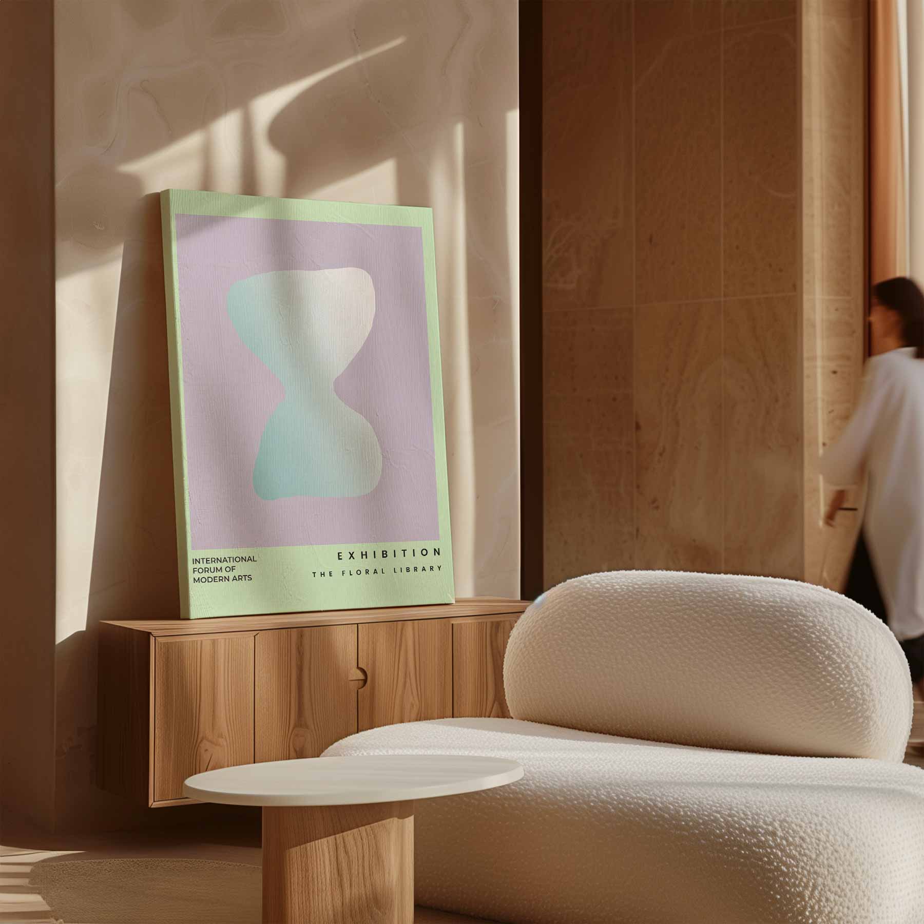 De Bloemenbibliotheek Expositie Poster