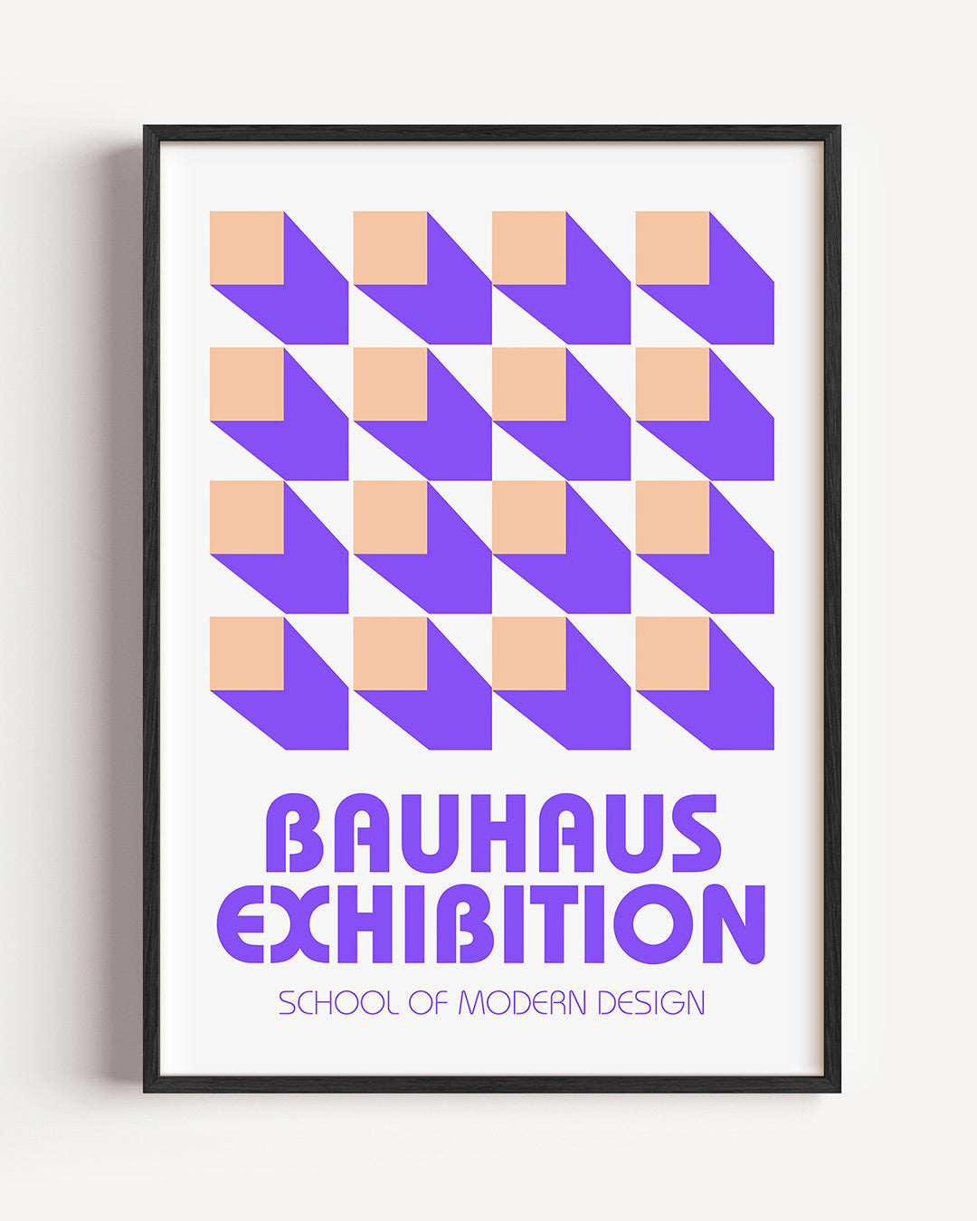 Vorm en schaduw Poster