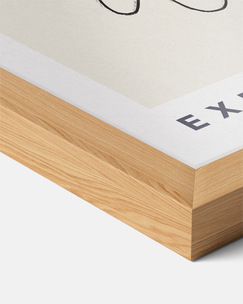 Expositie Abstracte Kunstposter-WallArtistic