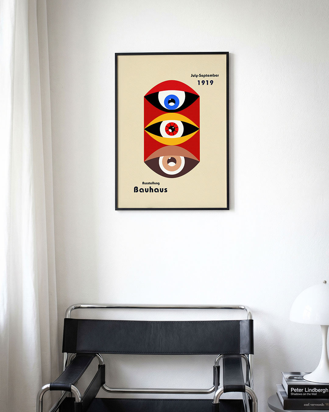 Oogvormen en kleur Poster